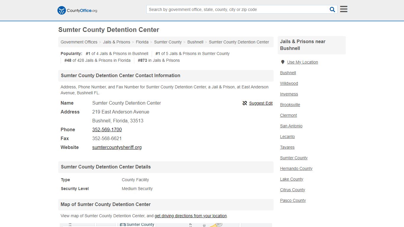 Sumter County Detention Center